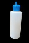 4 Oz  120 Ml  Hdpe Plastic Bottles W blue Polytop Disp Caps  6-12-25-50 Count 