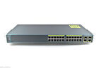 Cisco Ws-c2960-24pc-l 24 Port Poe Switch Dual Gigabit Uplinks 15 0t  Ios Tested