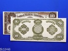 Reproduction  10 1891 Treasury Note Us Paper Money Currency Copy