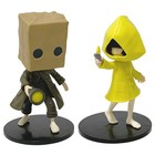 Hot Game Gk Little Nightmares Anime Figurine Six Figure Mono Action Figure Anime