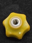 Vtg Blue Jeweled Butterscotch  Bakelite Gear Shifter Knob Rat Hot Rod Motorcycle