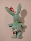 Ty Basket Beanie Baby - Hippity The Bunny  5 5 Inch  - Mwmts Easter Stuffed Toy