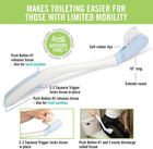 Juvo Toilet Aid - Personal Bottom Wiping Tool  Bathroom Mobility Aid For Disable