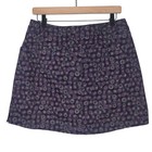 Slazenger Womens Purple Multi Color Geo Print Golf Skort Size 6