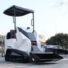 Mini Skid Steer Loader Ride-on Loader  For Trenching   Landscaping Usa Free Ship