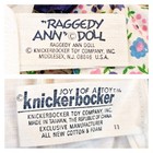 The Original Raggedy Ann  i Love You  Doll By Knickerbocker Toy 1968 Taiwan Mib