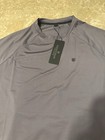 Stockholm Equestrian Dynamic Base Layer Short Sleeve Top Upf30  Violet Gray Xxl