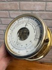 Vintage Schatz Rainy Stormy Barometer Precision 1950s As-is