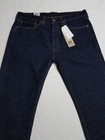 New Levis Mens 505 Regular Fit Straight Leg Denim Blue Jeans Many Sizes