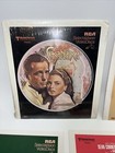  lot Of 7  Vintage Rca Selectvision Videodiscs Covers  Goldfinger high Noon    