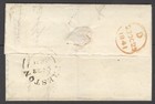 Sg 8 1d Red-brown Lettered Ma Plate 14  Very Fine Used On Cover To London Tied  