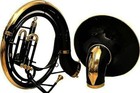Sousaphone Tuba Black 25  Bell Size Of Pure Brass  carry Bag  fast Free Shipping