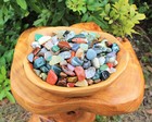 Crazy Cheap 10 Lb Lot Of Small Assorted Tumbled Stones  wholesale Bulk Crystals 