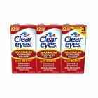  Clear Eyes Maximum Redness Relief Eye Drops Drying  Burning  0 5 Oz  3 Pack