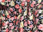 Vintage Victorian Roses Cotton french Floral  Delicate  Quality  64    Wide  bty