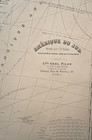 South America C  1860 Dufour Very Large Antique Map 19th Century
