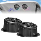 2x 6 5 Inch Speaker With Enclosure Pods Overhead Ipx5 For Utv Atv Polaris Can Am