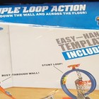 Hot Wheels Wall Track Triple Loop Action Race Set W  3 Cars Die Cast Road