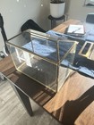 Wedding Gold Glass Card Box Slot Envelope Card Holder No Lock