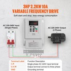 Uimoso 2 2kw 10a 3hp Variable Frequency Drive For 3-phase Motor Control