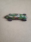 Vintage 1930s Marx Tin Litho Wind Up Ace  6 Race Car  Without Key 