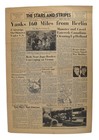 World War Ii Wwii Stars And Stripes Newspaper April 3  1945 Hitler War Criminal