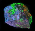Franklin-n j -fluorescent Mineral-blue Margarosanite-clinohedrite-phos willemite