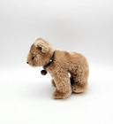Vintage 50 s Original Jungbear 5  Steiff Mohair Bear Cub W colar Id Bell Ear Tag