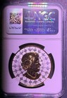 2024 Canada Silver  20 Maple Leaf - Super Incuse Gilt Fdoi Ngc Pf 70 W  Coa