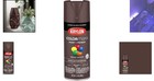 Fast-drying Satin Leather Brown Spray Paint   Primer  12 Oz - Outdoor  Indoor