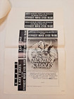 Lot Of 5 Diff 1978 Blazing Saddles Original Clip Art Promo Sheets 12 x18  Uncut