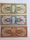 Old Brazil Banknotes Lot Of 5 - 10  20  100  And 500 Brasil Cruzeiros -