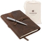 Leather Journal Refillable Notebook - Writing Journals For Women  Mens Cover    
