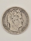          1833 France Silver 5 Francs - 193 Years Of Stories - Free Shipping 