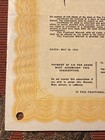 1934 The First Boston Corporation 30 100s Fractional Share Stock Certificate