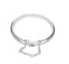 Sterling Silver Baby Bangle Children s Engraved Bangle Bracelet 6 