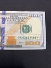 Star Note  100- 03923489 -franklin Bill Design-  One Hundred Dollar    k    Bill 