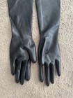 Latexa Germany Latex Elbow Gloves Kinky Black Small