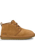 New  Ugg Men s Neumel Classic Fur Lined Suede Lace Up Chukka Boots  Chestnut