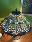 Tiffany Reproduction Arrowroot Stained Glass Lamp Shade Only 20   