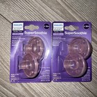 2 Pack Philips Avent Soothie Pacifiers 3m Scf192 05 - Pink 2 Pack