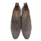 Rag   Bone Thompson Suede Heeled Ankle Boots Warm Gray Size 39 5 Us 9 5