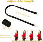 Purse Strap Replacement 33 4-59 Inch Adjustable Leather Belt For Purse Crossbody