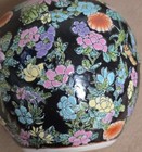 7    T Chinese Hand Painted Enameled 1000 Flower Pattern Mille Fleur Ginger Jar