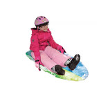 Emsco Snow Sled 48in 2 Rider Toboggan Day Glow Kids Adult Heavy Duty Winter Sled
