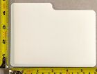 100 New Csp White Plastic Postcard   4x6 Photo Dividers - 6 X 4 With 3-1 2  Tab