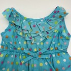 Build A Bear Rare Romper Blue Polka Dot Ruffle 1-piece Girl Teddy Clothes Outfit