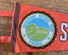 Vintage Skyline Drive Pennant Mini Travel Souvenir Felt Va Shenandoah Virginia