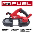 Milwaukee 2829-80 M18 Fuel 18v Compact Cordless Band Saw - Recon