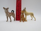 Vintage Hagen Renaker Dog Lot Boxer Brin Mutt Retriever Spaniel Figurine